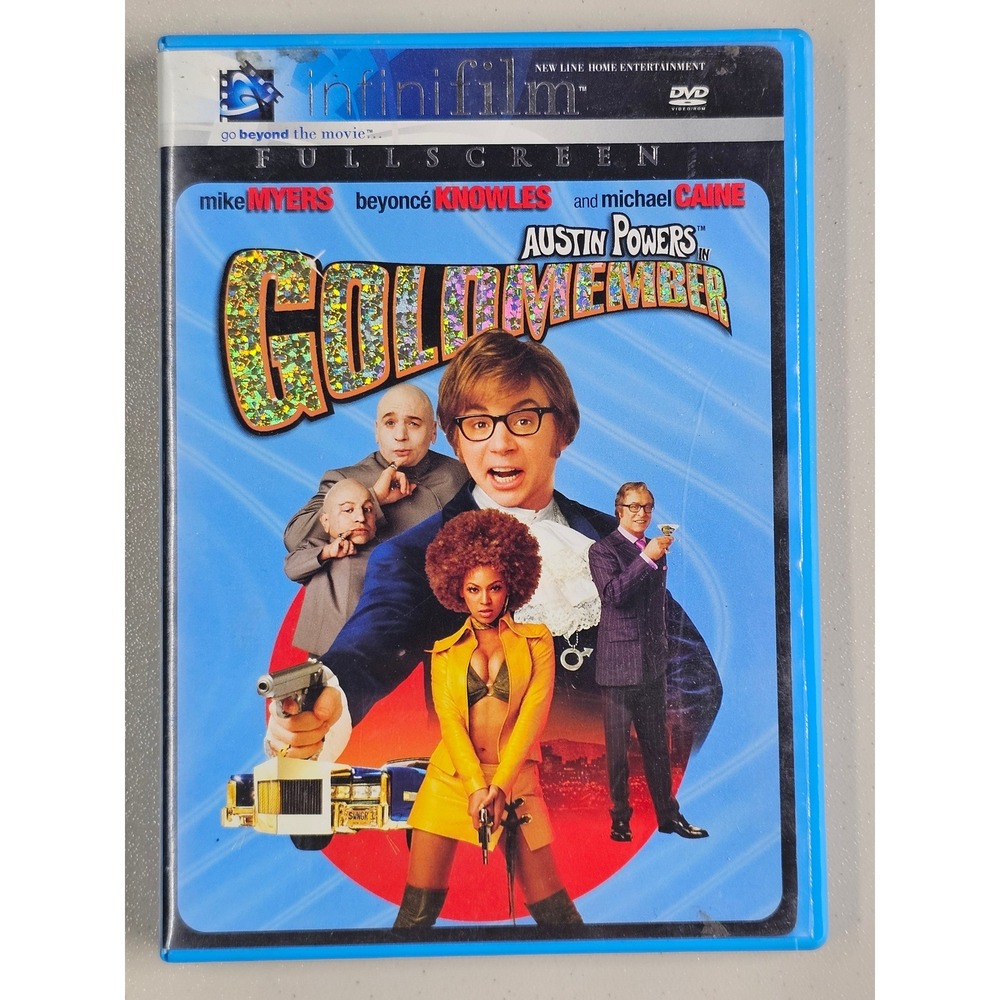 Austin Powers in Goldmember DVD Infinifilm Fullscreen Mike Myers Beyonce 2002